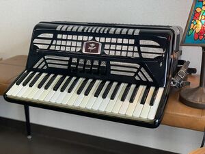 TOMBO トンボ　楽器　鍵盤　アコーディオン　No.75 現状品　管理番号1