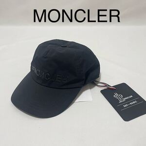 【新品】MONCLER モンクレール キャップ ベースボールキャップ 帽子 ブラック