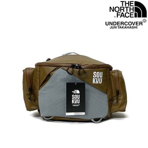 1円～!売切!【正規新品】THE NORTH FACE×UNDERCOVER◆SOUKUU WAISTPACK ウエストバッグ US限定 コラボ 創空 アウトドア(OS)茶 240617-70