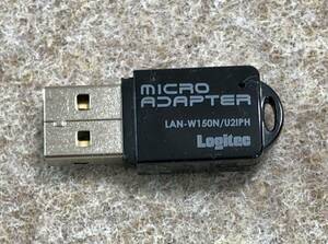 ♪ LAN-W150N/U2IPH ・PSPハード・小型USB無線LANアダプタ(PSP向)・本体のみ