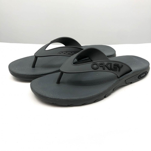 【中古】OAKLEY ビーチサンダル B1B FLIP FLOP グレー　オークリー[240017635758]