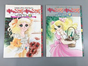 ◇中古品◇講談社 イラスト集 キャンディキャンディ 2冊セット （20624062009517AK）