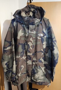 正規品 THE NORTH FACE ノースフェイス 　スクープ迷彩マウンテンパーカー