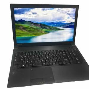 [Windows 11 PRO+ Office ] 中古 ノートパソコン 東芝 B554 [CPU I5-4210M/ メモリ 4GB] 管理番号A-04292