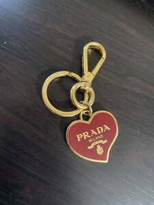 PRADA プラダ キーホルダー USED