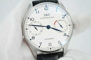 IWC / IWC SCHAFFHAUSEN IW500107 ポルトギーゼオートマチック 7デイズ デイト 自動巻き 付属品完備