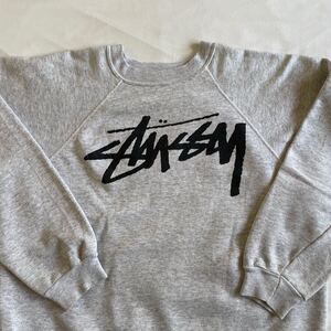 初期! 80s STUSSY ロゴ スウェット XL Hanes ボディ USA製 ビンテージ 90s