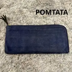 POMTATA ポンタタ 長財布 Lジップファスナー ロングウォレット