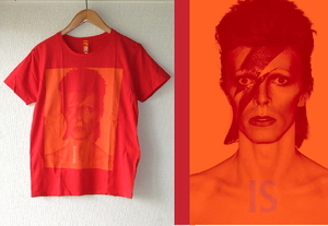 M★デヴィッド・ボウイ★大回顧展「DAVID BOWIE is」Tシャツ　限定 回顧展デヴィッドボウイ ロック バンド グッズ