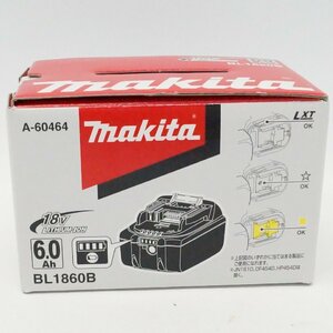 未使用 マキタ makita リチウム イオン バッテリー BL1860B 6.0Ah 18v