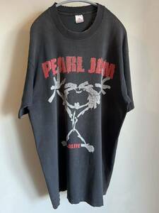 雰囲気◎ PEARL JAM / ALIVE Vintage Tシャツ XL オリジナル fruit of the room fade フェード ヴィンテージ