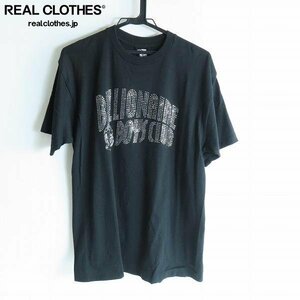 ☆BILLIONAIRE BOYS CLUB/ビリオネアボーイズクラブ ラインストーン ロゴ 半袖Tシャツ L /LPL