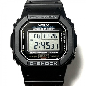 CASIO(カシオ) 腕時計■新品同様 - DW-5600E-1VER メンズ 黒