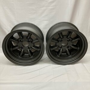 【在庫あり即納】RS Watanabe R TYPE 15×9J-13 4H-114.3 ブラック/15インチ ワタナベ アルミホイール 2本