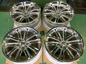 【在庫特価】ウェッズ クレンツェ アクエルド 19x9J / 10J 5H 114.3 +31 / +38 4本 1台分 Kranze Acuerdo 高級3ピース バフ VIPセダン 等