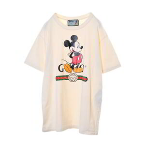 美品 GUCCI DISNEY × GUCCI コットン カットソー XS ベージュ グッチ KL4BKPKU12