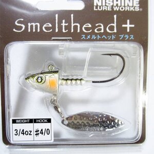 Nishine Lure Works Smelthead+ / ニシネルアー スメルトヘッド+　3/4oz #Smelt