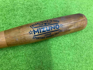 木製バット MIZUNO ESTABLISHED IN 1906 CUP BAT ミズノ 約91.5cm