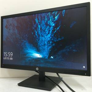 ☆【良品】HP V220 ワイド液晶モニター 21.5インチ フルHD（1920x1080）DVI/D-Sub ケーブル付属 動作品　