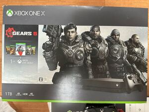 Xbox One X Gears5 未使用品　 Microsoft ダウンロード可否不明