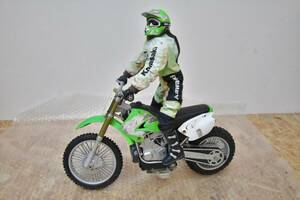 ラジコンバイク　1/6スケール　カワサキKX250　kawasaki　バイク　RC　ラジコン　本体