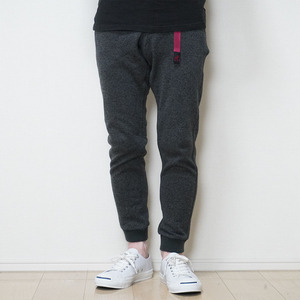 GRAMICCI FLEECE NARROW RIB PANTS【M】チャコール グラミチ フリースナローリブパンツ ジョガー クライミング アウトドア GUP-17F007