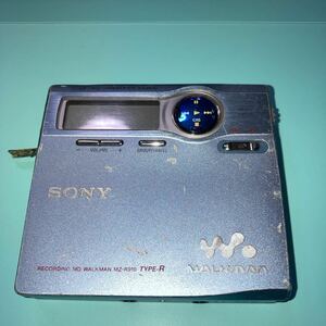 SONY MZ-R910 中古完全ジャンク品　MDウォークマン　故障品ノークレーム願います。