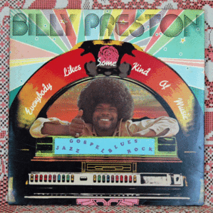 LP●BILLY PRESTON/EVERYBODY LIKES SOME KIND OF MUSIC 音楽の捧げもの/ビリー・プレストン第3集/AＭＬ-192