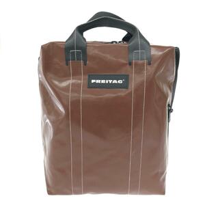 未使用品◆FREITAG フライターグ LEO 2WAYバッグ◆F76 ブラウン 無地 レア メンズ 多機能 bag 鞄