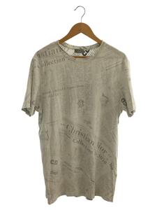 Dior HOMME◆20SS/Tシャツ/L/コットン/グレー/023J600C0589/ダニエルアーシャム/ディオールオム