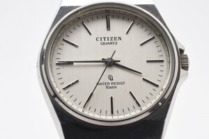 シチズン ラウンド シルバー 4-731671 クオーツ メンズ 腕時計 CITIZEN