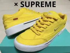 NIKE SB × SUPREME GTS VARSITY MAIZE 27.5