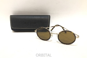 経堂) モスコット MOSCOT SHIKKER トートイス ベッコウ柄 ゴールドフレーム サングラス