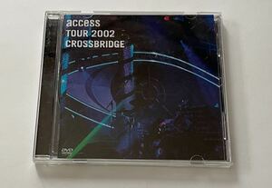 access TOUR 2002 CROSSBRIDGE LIVE at TOKYO INTERNATIONAL FORUM DVD 美品　浅倉大介　貴水博之