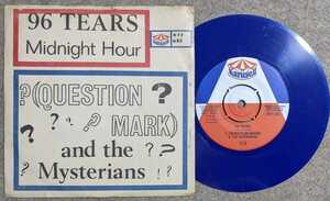 ? And The Mysterians-96 Tears/Midnight Hour★スウェーデンOrig.激レア!!カラー7"
