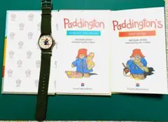 くまのパディントン  Paddington Bear　 腕時計と絵本2冊（洋書）