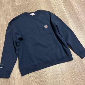 HA849 BEAMS × CULTUART 井田幸昌 YUKIMASA IDA クルーネック スウェット Bull sizeM navy スウェットトレーナー ビームス