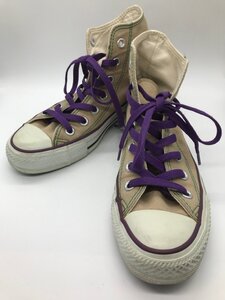 ■【YS-1】 コンバース CONVERSE スニーカー ■ オールスター ハイカット うす茶系 23,5cm 【同梱可能商品】K■