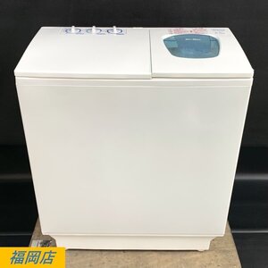 【美品/未使用】 HITACHI PS-65AS2形 日立 2槽式電気洗濯機 50/60Hz共用 2019年製 電源OK 動作/状態説明あり＊未使用品【福岡】