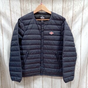 DANTON 18AW JD-8751 インナーダウン ダウンジャケット ネイビー ダントン サイズ40(M~L) メンズ ユニセックス ベーシック