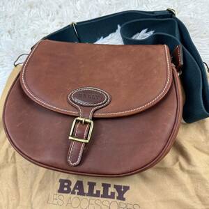 BALLY バリー ショルダーバッグ ブラウン メンズ レディース レザー ブラウン