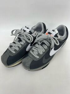 【美品】NIKE ナイキ × sacai サカイ　スニーカー　DQ0581-001 コラボ　ZOOM CORTEZ アイアングレー　23.5cm GST111807