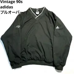 Vintage 90s adidas プルオーバー ダークグリーン レア y2k