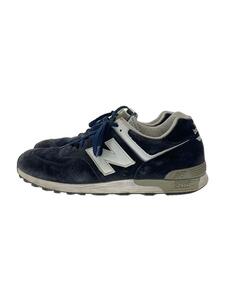 NEW BALANCE◆ローカットスニーカー/UK9.5/ネイビー/スウェード/M576DNW/イングランド製