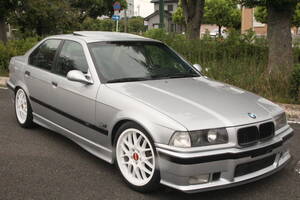 希少　M3C リムジン　3200cc 6速マニュアル　サンルーフ　レカロＳＲ６　ナビ　地デジ　ETC　ＢＢＳ18インチ　車高調　ＢＭＷ　Ｅ３６　M3