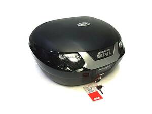 ☆《展示品》未使用 GIVI ジビ E55NT TECH モノキーケース 55L 無塗装 ブラック 黒 デイトナ 73626 ハードケース トップケース ☆DN-240523