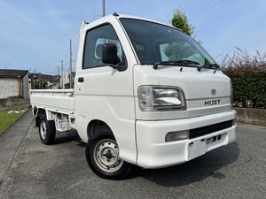 超美車☆３万㎞　５速ＭＴ　ハイゼットトラック　車検２年満タン　エアコンパワステSP　タイヤ溝山大　スペアキーあり　めっちゃピカピカ