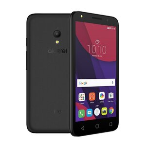 ★新品★SIMフリー白ロム 正規品 ALCATEL PIXI4 5045Y ブラック 8GB スマートフォン 格安SIM使用可能 Unlocked Phone＼標準セット 箱あり／