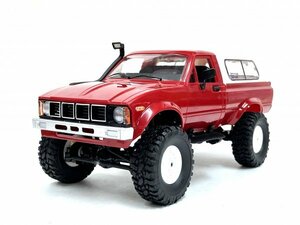 WPL C-24 2.4GHz 1/16 RTR ハイラックス 22R ピックアップトラックラジコン 赤 ☆クロスカントリーラジコン ☆クローラーラジコン