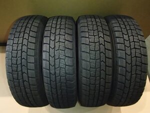 【青森発】中古 ダンロップ スタッドレス 冬 タイヤ WINTERMAX02 155/65R13 4本 2021年製＜個人宛て発送不可＞